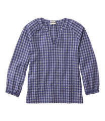 L.L.BeanWomen's Bean's Seacoast Seersucker Splitneck Shirt
