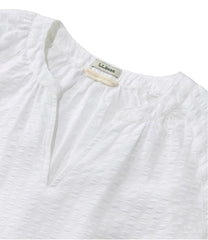 L.L.BeanWomen's Bean's Seacoast Seersucker Splitneck Shirt