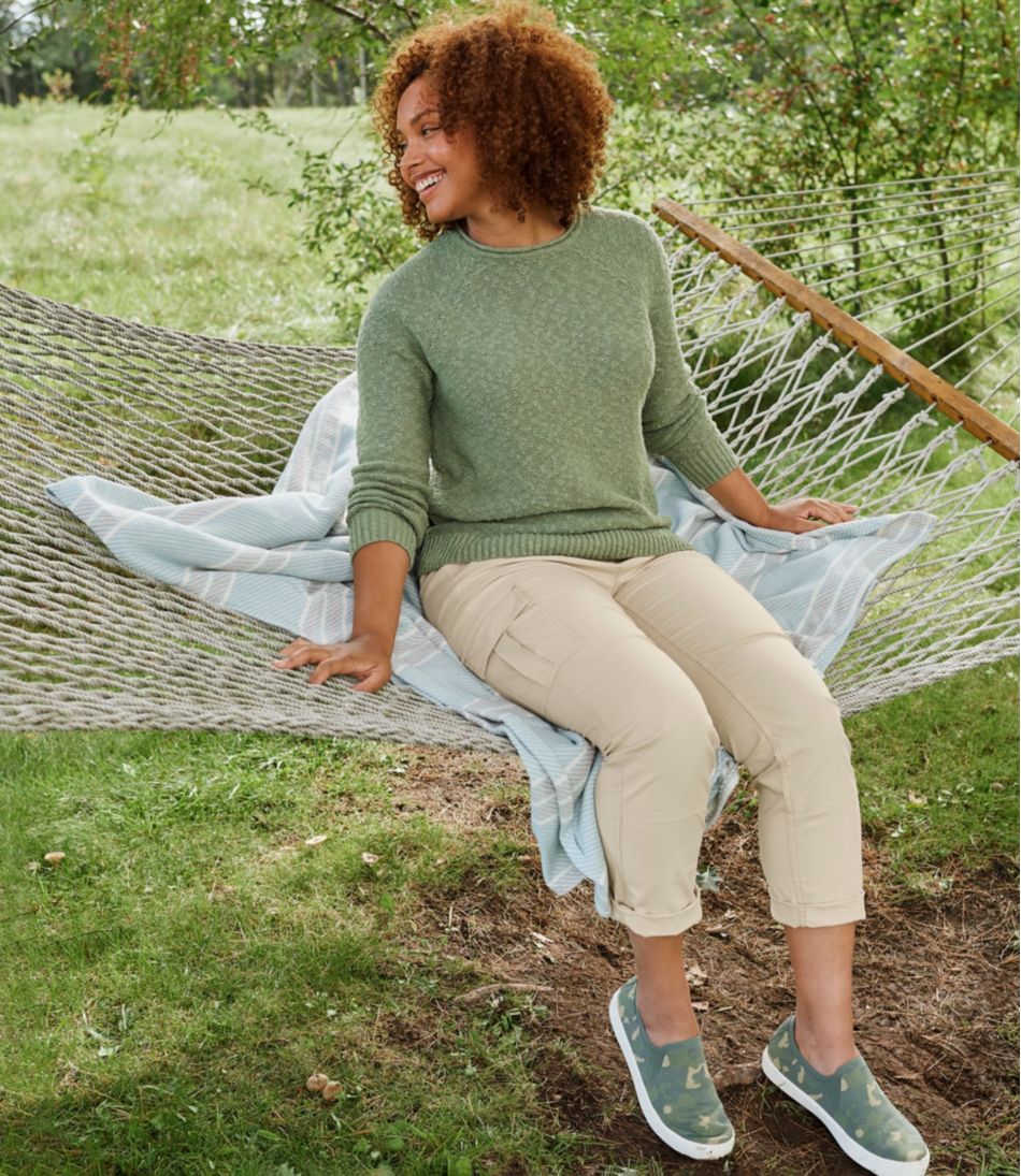 L.L.BeanWomen's Midweight Cotton Slub Rollneck Pullover