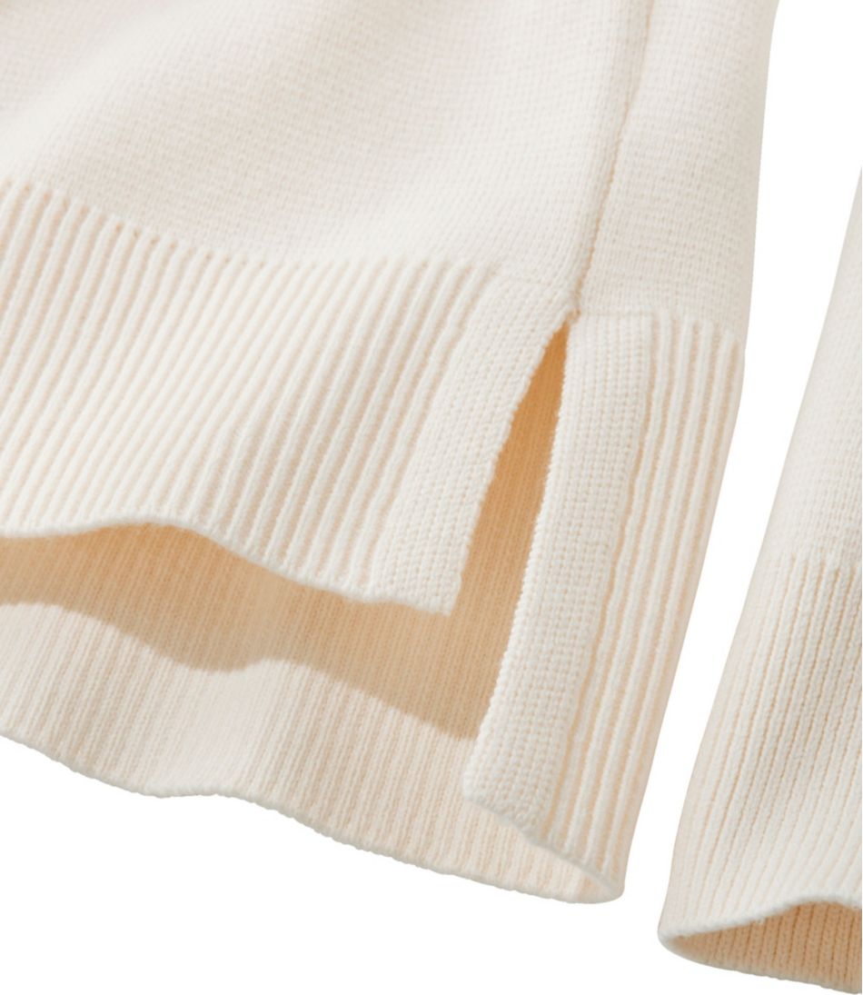 L.L.BeanWomen's Wicked Soft Cotton/Cashmere Crewneck Sweater