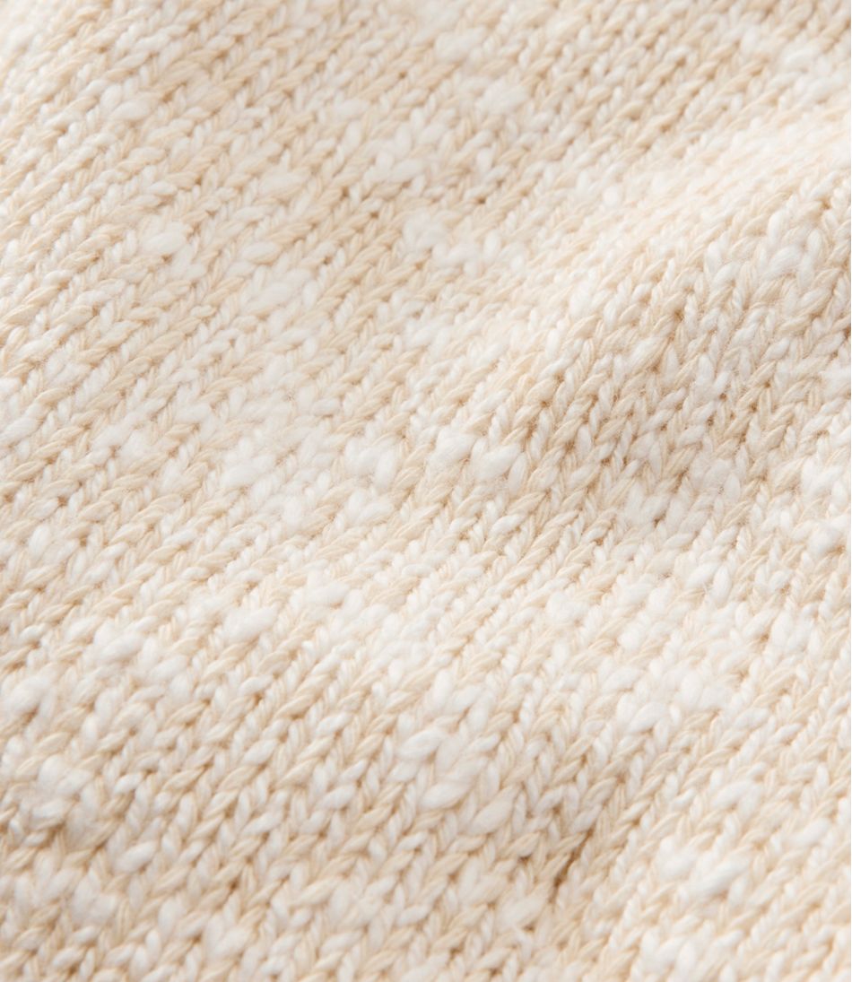 L.L.BeanWomen's Cotton Ragg Sweater, Funnelneck Pullover Fair Isle