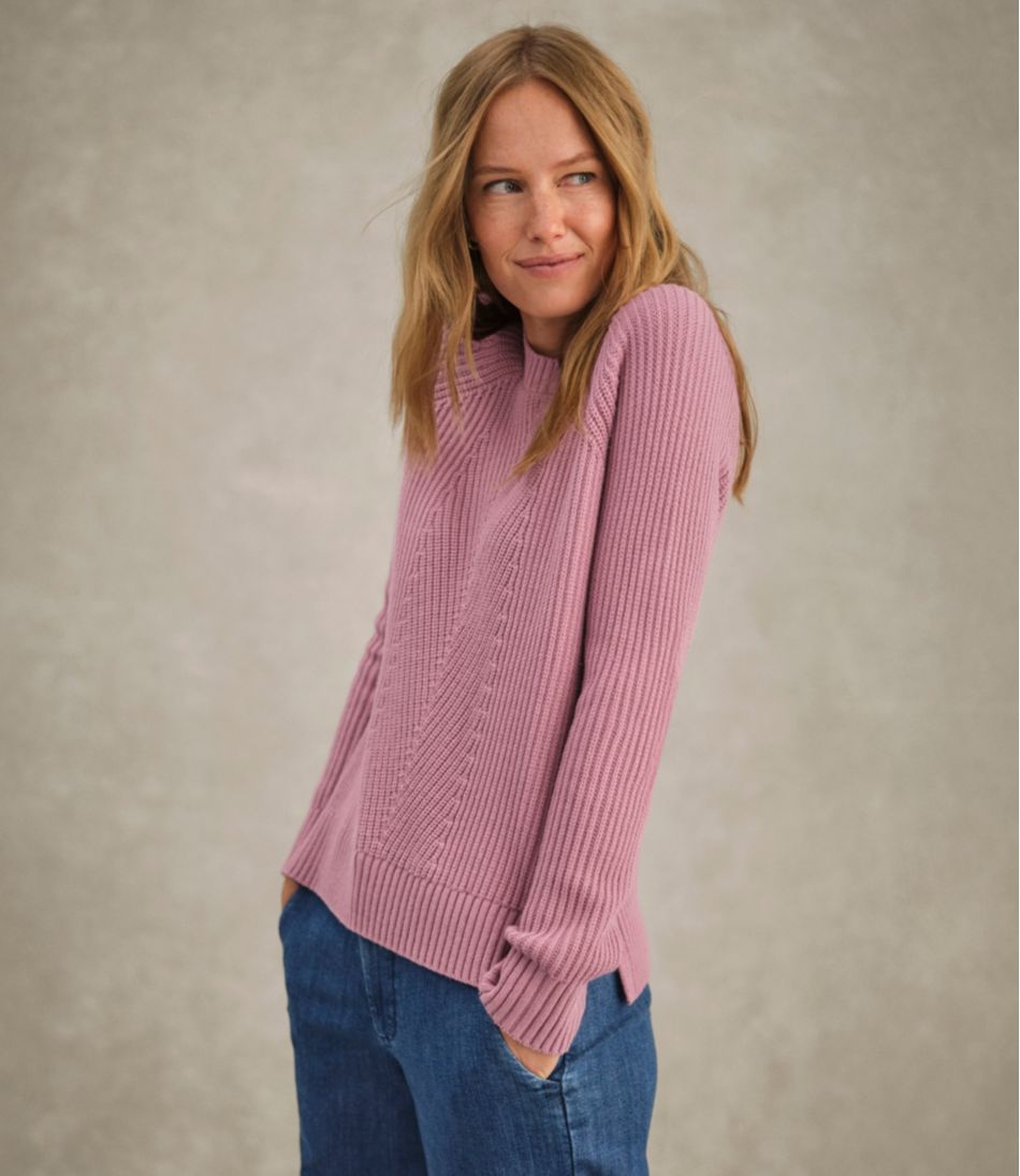 L.L.BeanWomen's Mariner Shaker Sweater, Crewneck