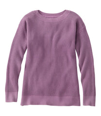 L.L.BeanWomen's Sunwashed Waffle Sweater, Pullover