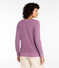 L.L.BeanWomen's Sunwashed Waffle Sweater, Pullover