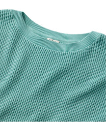 L.L.BeanWomen's Sunwashed Waffle Sweater, Pullover