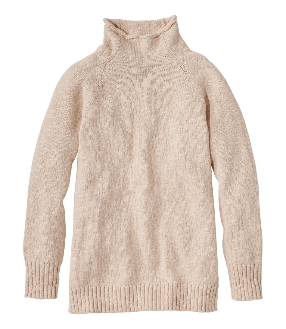 L.L.BeanWomen's Cotton Ragg Sweater, Funnelneck Pullover