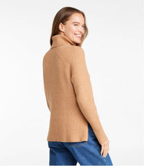 L.L.BeanWomen's SuperSoft Waffle Sweater, Turtleneck
