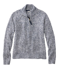 L.L.BeanWomen's Mariner Shaker Sweater, Quarter-Zip