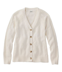 L.L.BeanWomen's Mariner Shaker Sweater, V-Neck Cardigan
