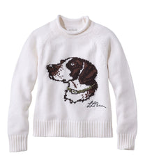 L.L.BeanWomen's Signature Original Cotton Sweater, Rollneck Novelty