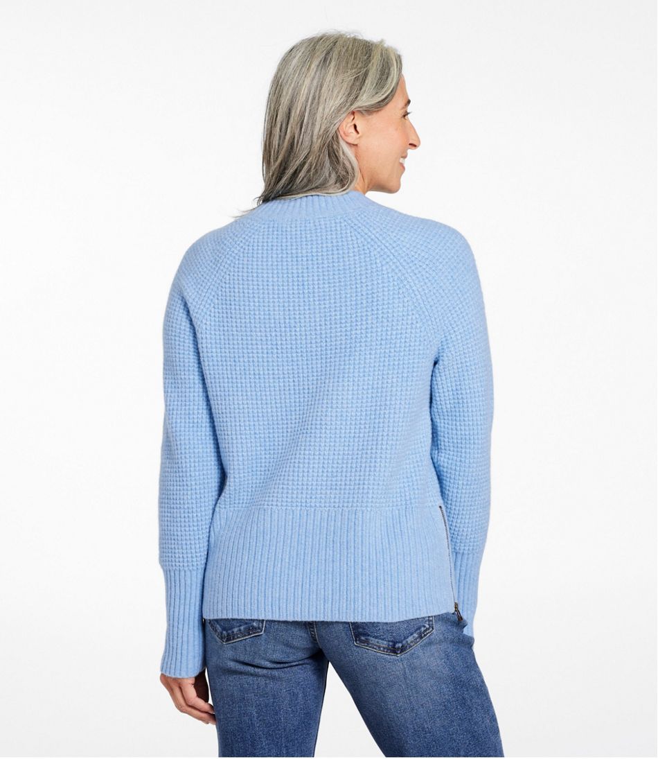 L.L.BeanWomen's SuperSoft Waffle Sweater, Crewneck