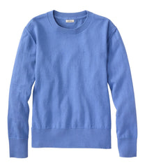 L.L.BeanWomen's Cotton/Cashmere Sweater, Crewneck