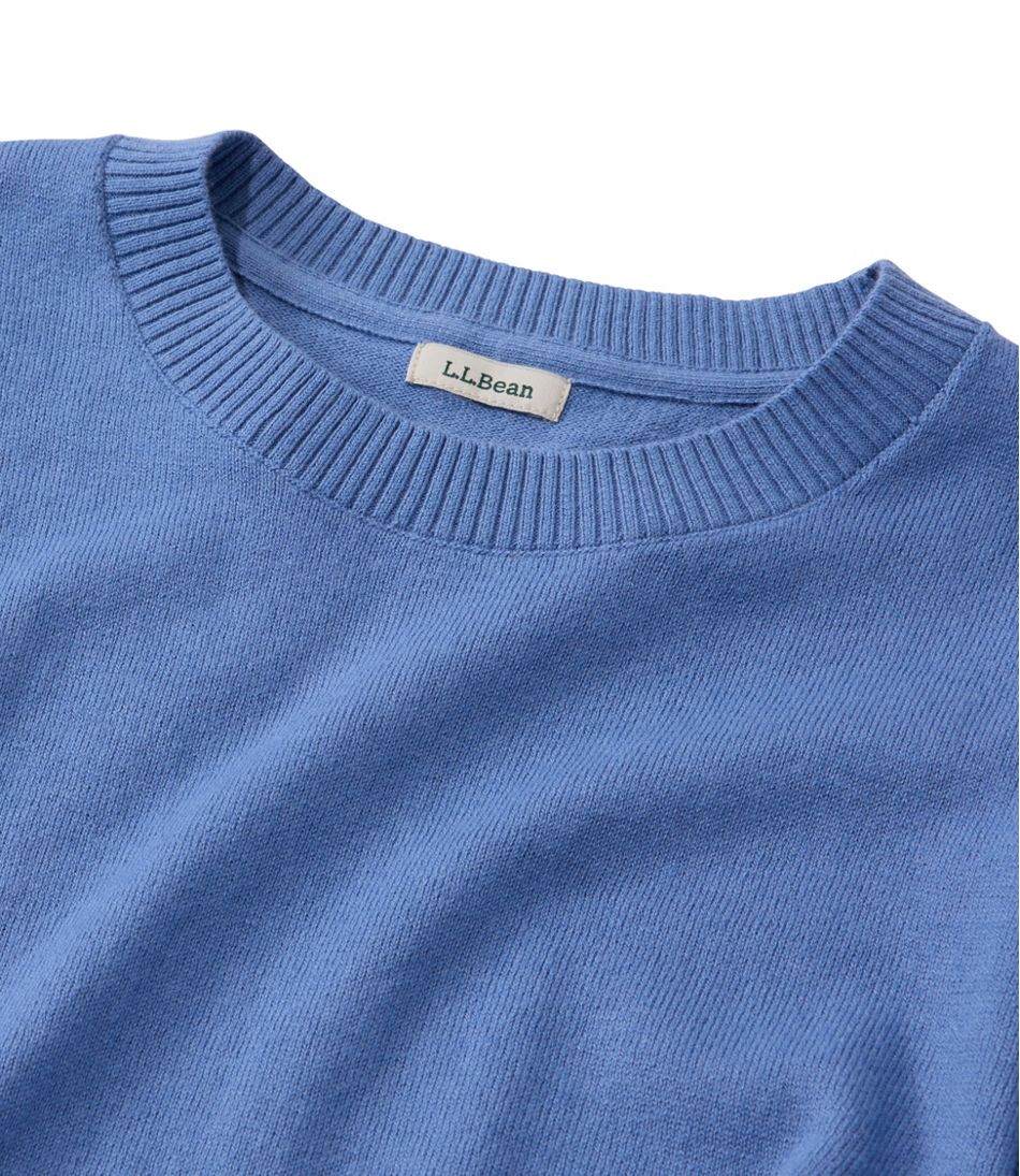 L.L.BeanWomen's Cotton/Cashmere Sweater, Crewneck