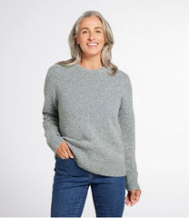 L.L.BeanWomen's Bean's Classic Ragg Wool Sweater, Crewneck