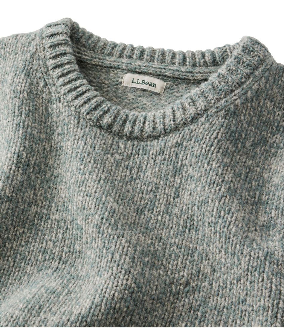 L.L.BeanWomen's Bean's Classic Ragg Wool Sweater, Crewneck