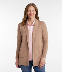 L.L.BeanWomen's Wicked Soft Cotton/Cashmere Coatigan Sweater