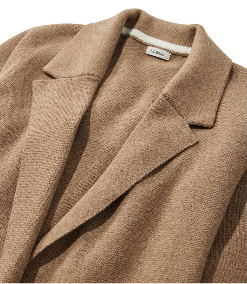 L.L.BeanWomen's Wicked Soft Cotton/Cashmere Coatigan Sweater