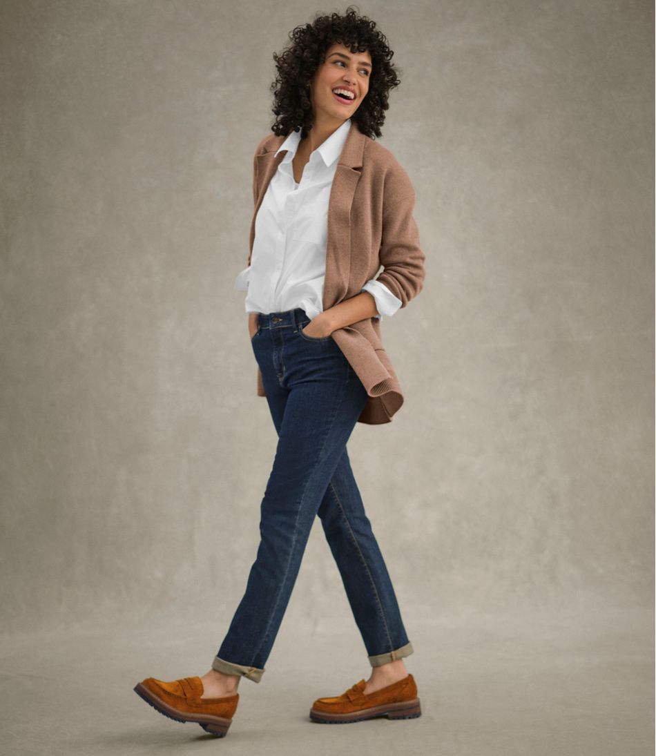 L.L.BeanWomen's Wicked Soft Cotton/Cashmere Coatigan Sweater