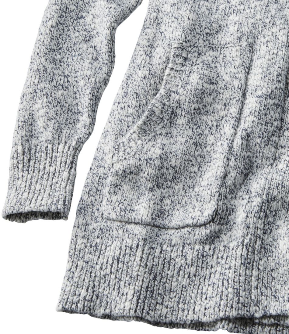 L.L.BeanWomen's Cotton Ragg Sweater, Open Cardigan
