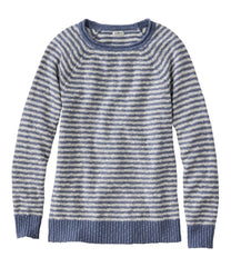 L.L.BeanWomen's Midweight Cotton Slub Rollneck Pullover Stripe