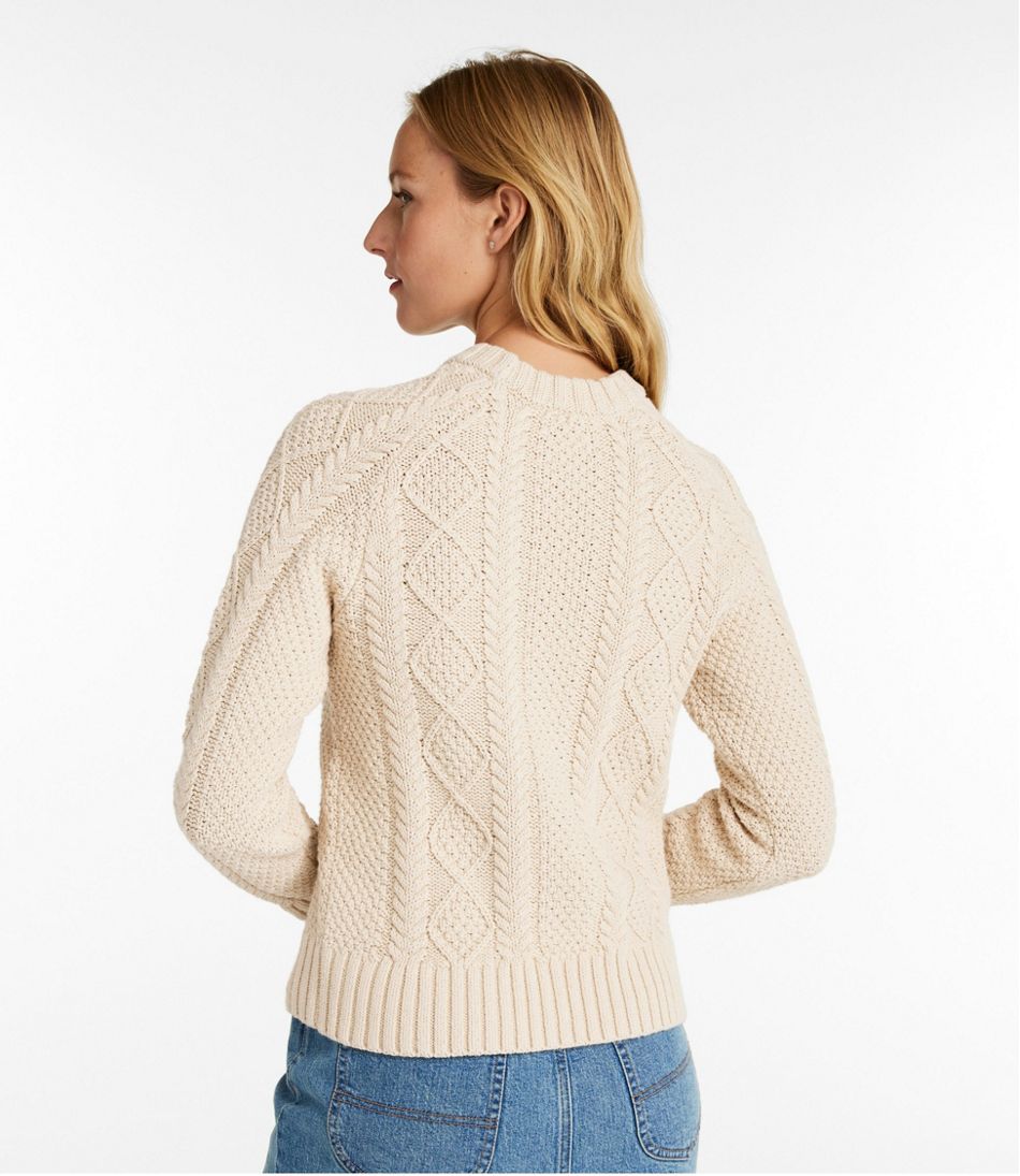L.L.BeanWomen's Signature Cotton Fisherman Sweater, Crewneck