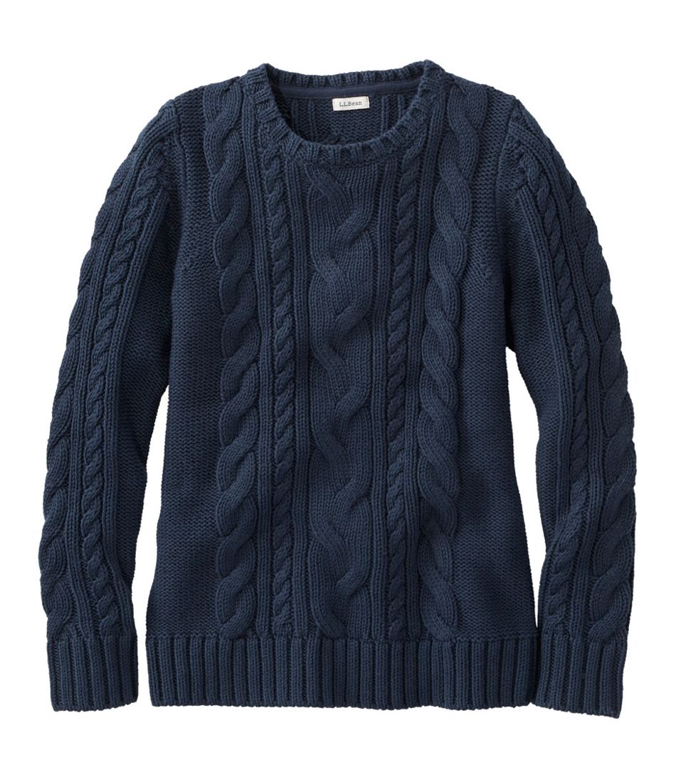 L.L.BeanWomen's Double L® Cable Sweater, Crewneck