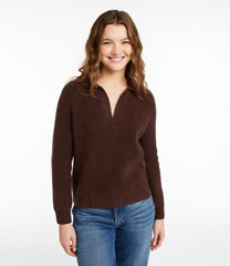 L.L.BeanWomen's SuperSoft Waffle Sweater, Polo