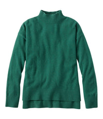L.L.BeanWomen's Classic Cashmere Sweater, Relaxed Mockneck