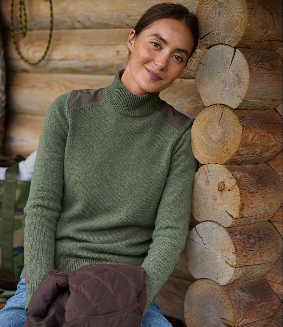 L.L.BeanWomen's Maine Guide Lightweight Lambswool Sweater