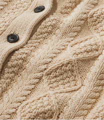 L.L.BeanWomen's Signature Cotton Fisherman Sweater, Short Cardigan