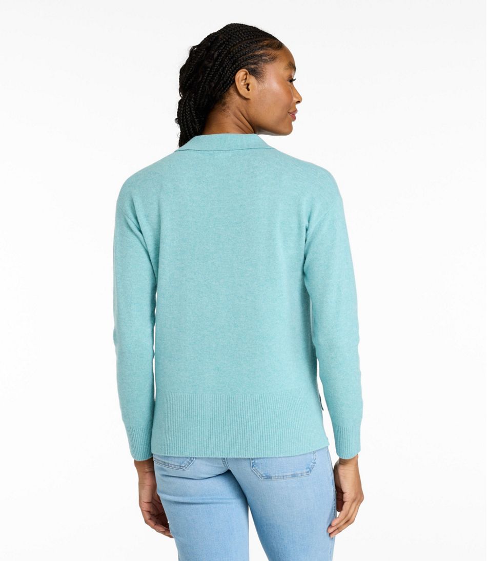 L.L.BeanWomen's Classic Cashmere Sweater, Relaxed Polo