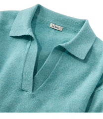 L.L.BeanWomen's Classic Cashmere Sweater, Relaxed Polo