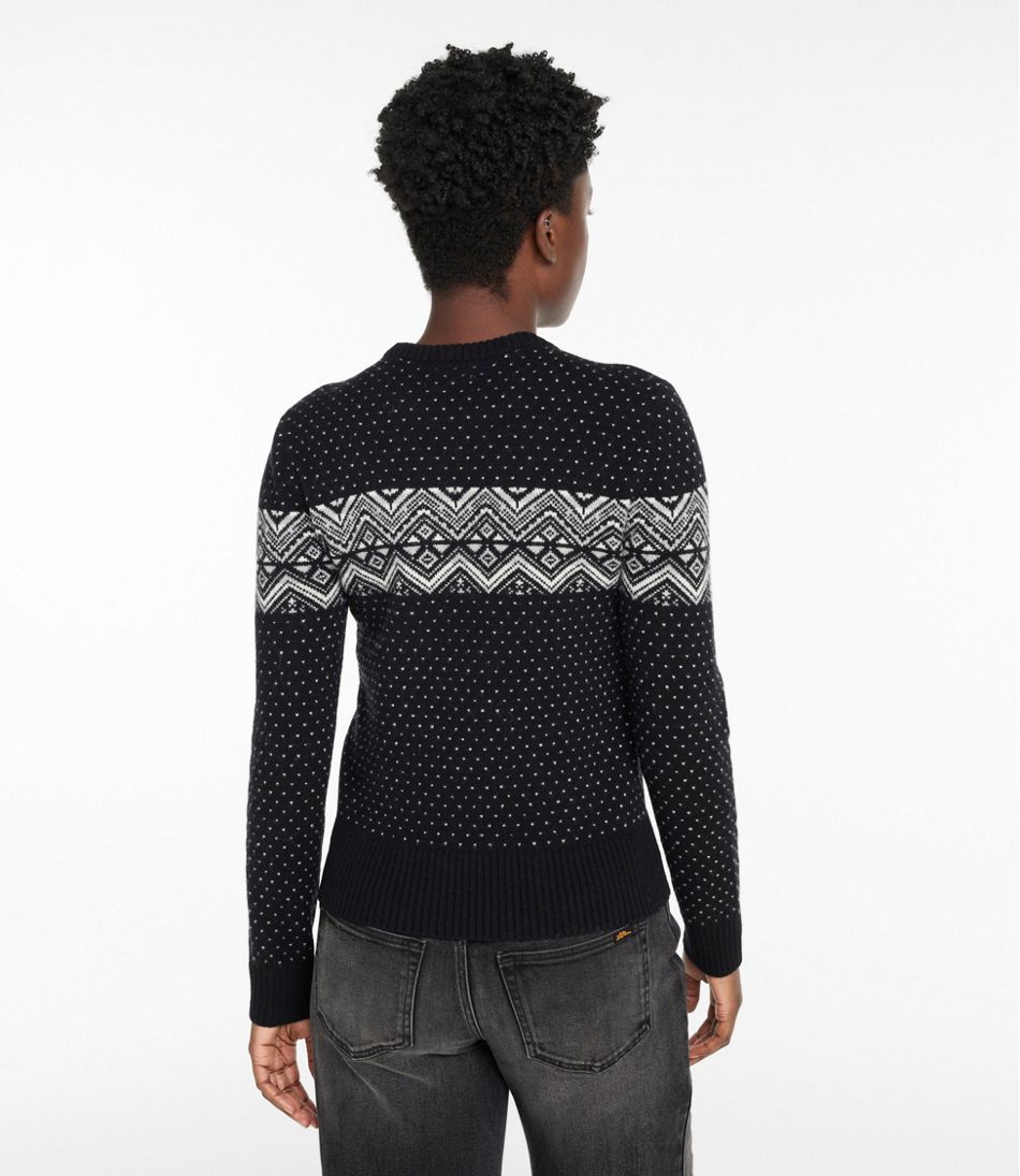 L.L.BeanWomen's Signature Camp Merino Wool Sweater, Pullover Novelty