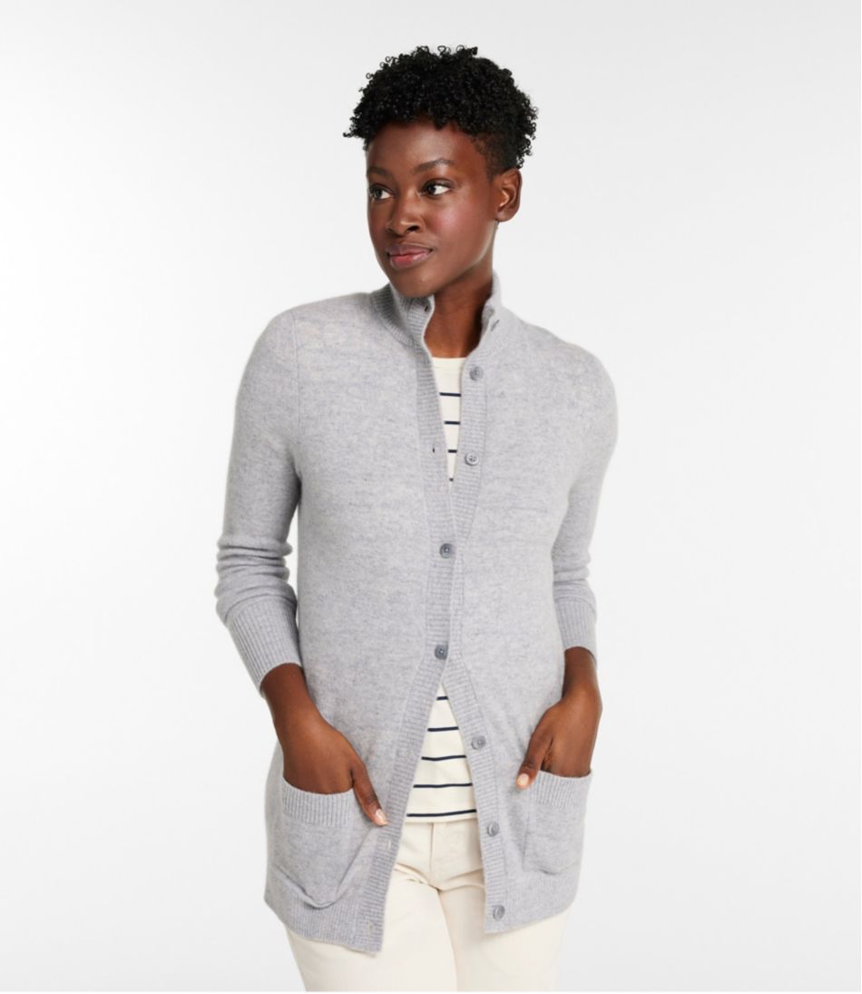 L.L.BeanWomen's Classic Cashmere Button-Front Cardigan