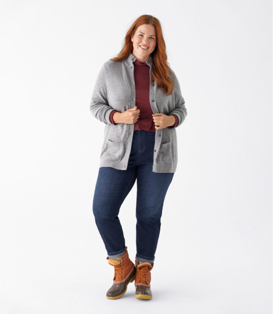L.L.BeanWomen's Classic Cashmere Button-Front Cardigan