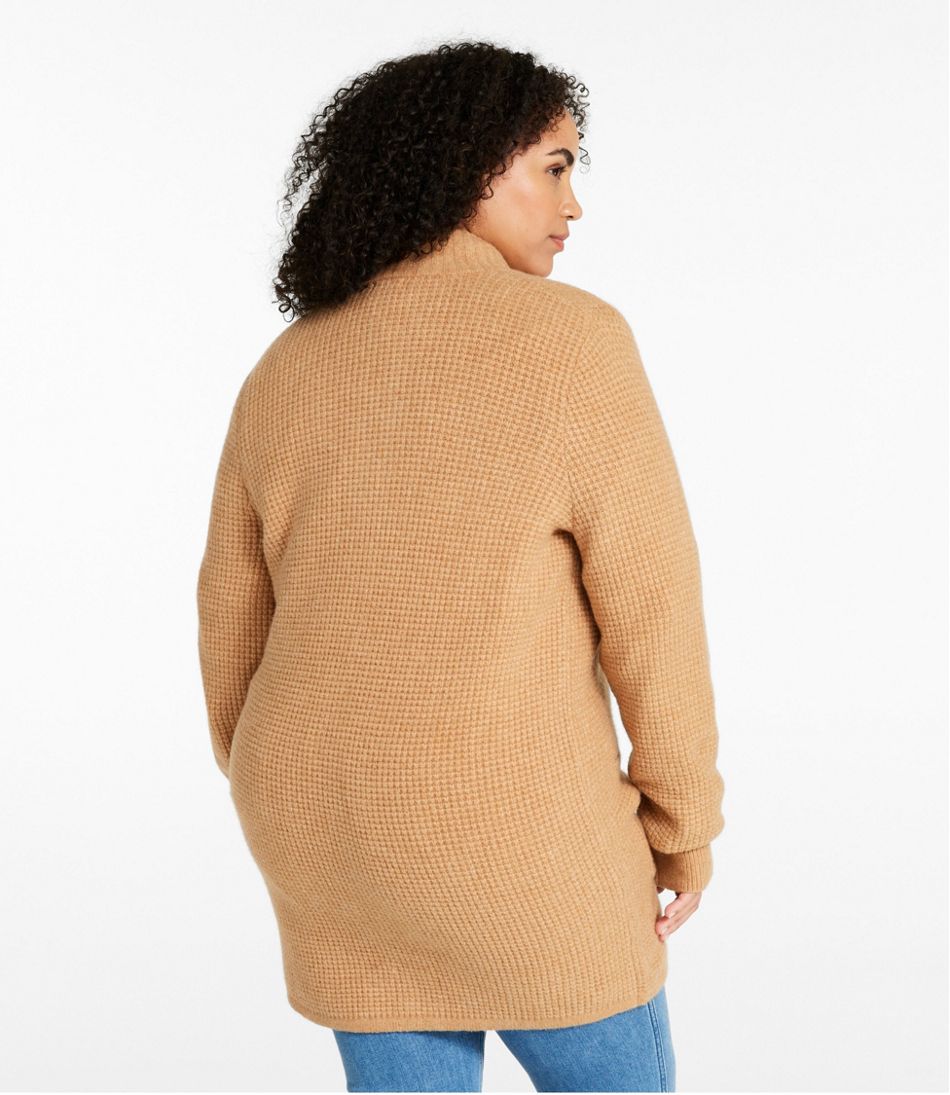 L.L.BeanWomen's SuperSoft Waffle Sweater, Coatigan