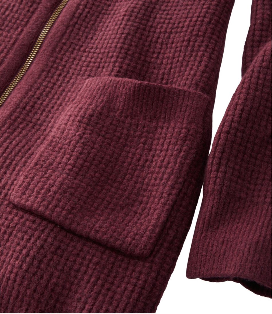 L.L.BeanWomen's SuperSoft Waffle Sweater, Coatigan