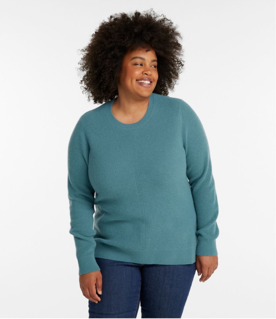 L.L.BeanWomen's Classic Cashmere Textured Sweater, Crewneck