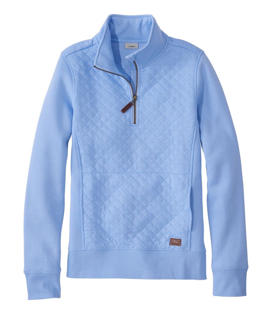 L.L.BeanWomen's Quilted Quarter-Zip Pullover