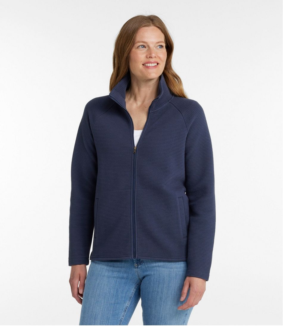 L.L.BeanWomen's Lakewashed Double-Knit Full-Zip