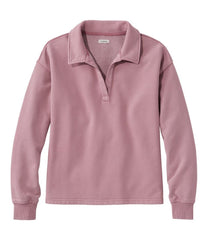L.L.BeanWomen's Sunwashed Sweats, Splitneck Polo