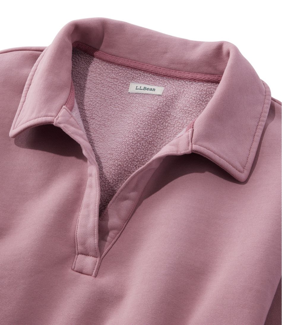 L.L.BeanWomen's Sunwashed Sweats, Splitneck Polo