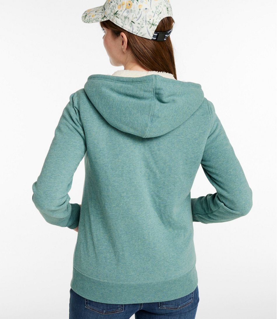 L.L.BeanWomen's 1912 Sweatshirt, Sherpa-Lined Hoodie