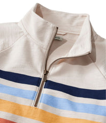 L.L.BeanWomen's Peaks Island Quarter-Zip Pullover, Stripe