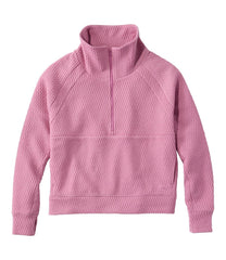 L.L.BeanWomen's Ridgeknit Half-Zip Pullover, Oversized
