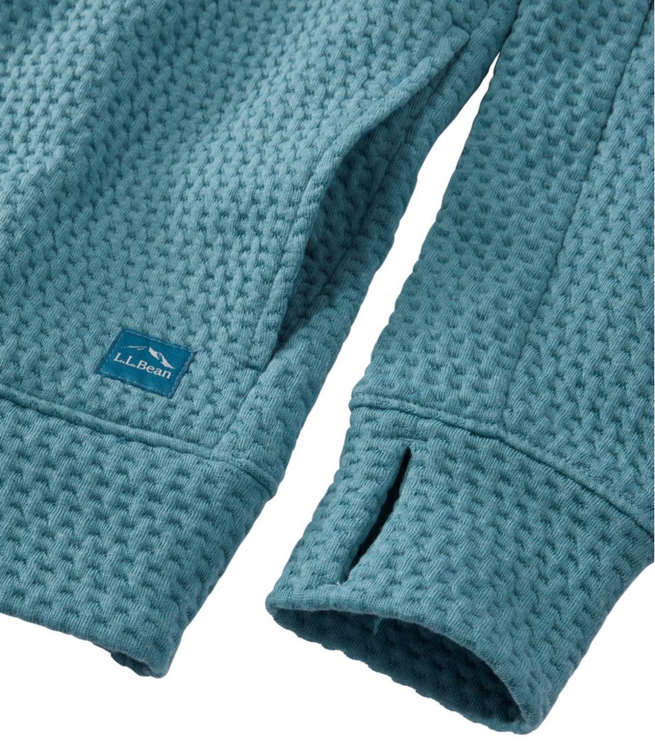L.L.BeanWomen's Ridgeknit Half-Zip Pullover, Oversized