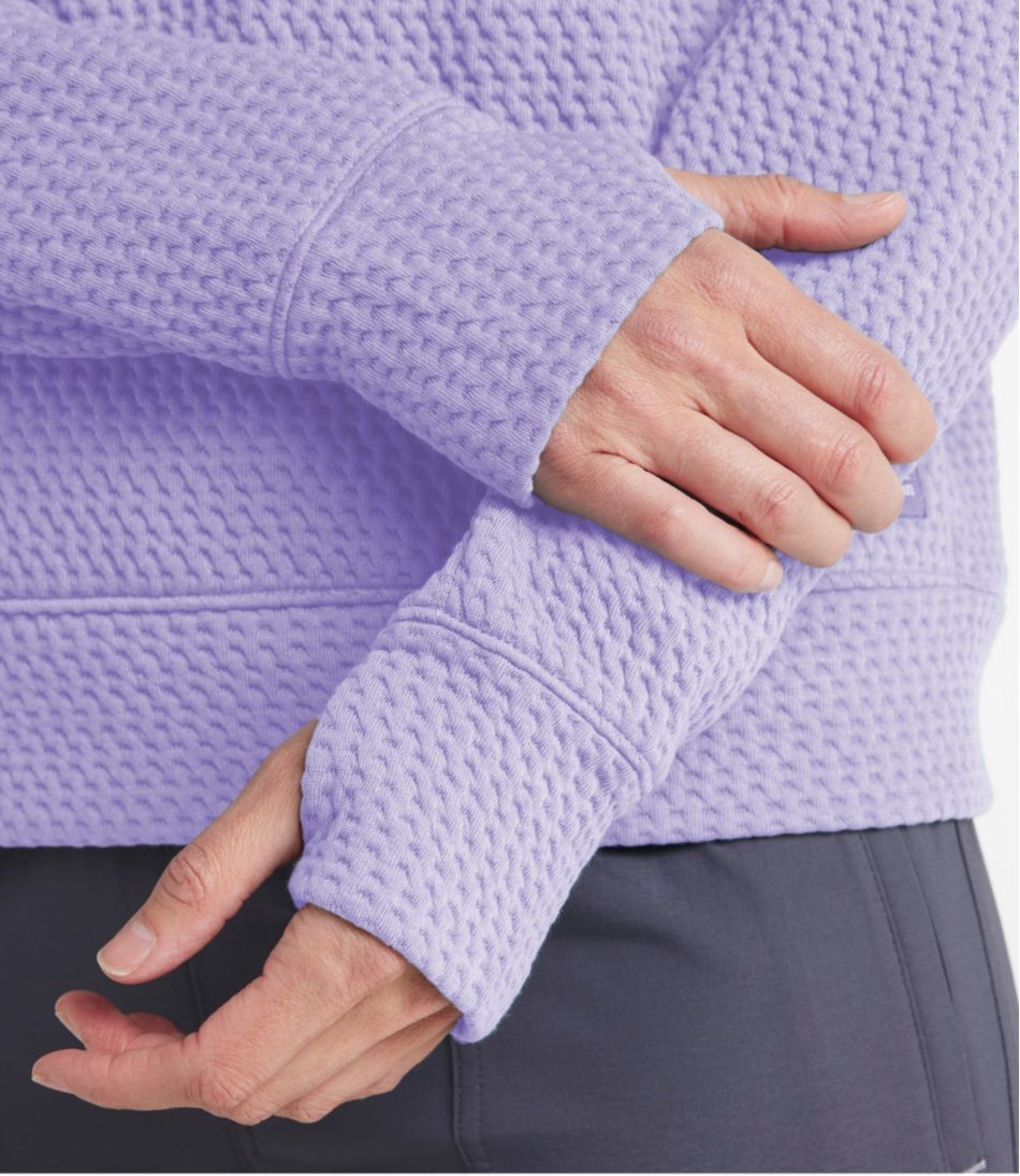 L.L.BeanWomen's Ridgeknit Half-Zip Pullover, Oversized