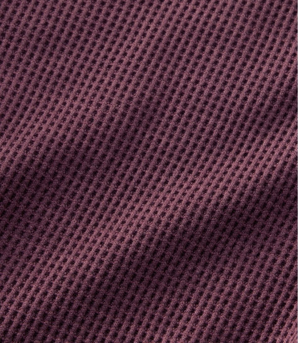 L.L.BeanWomen's Birchwood Brushed Waffle Top, V-Neck