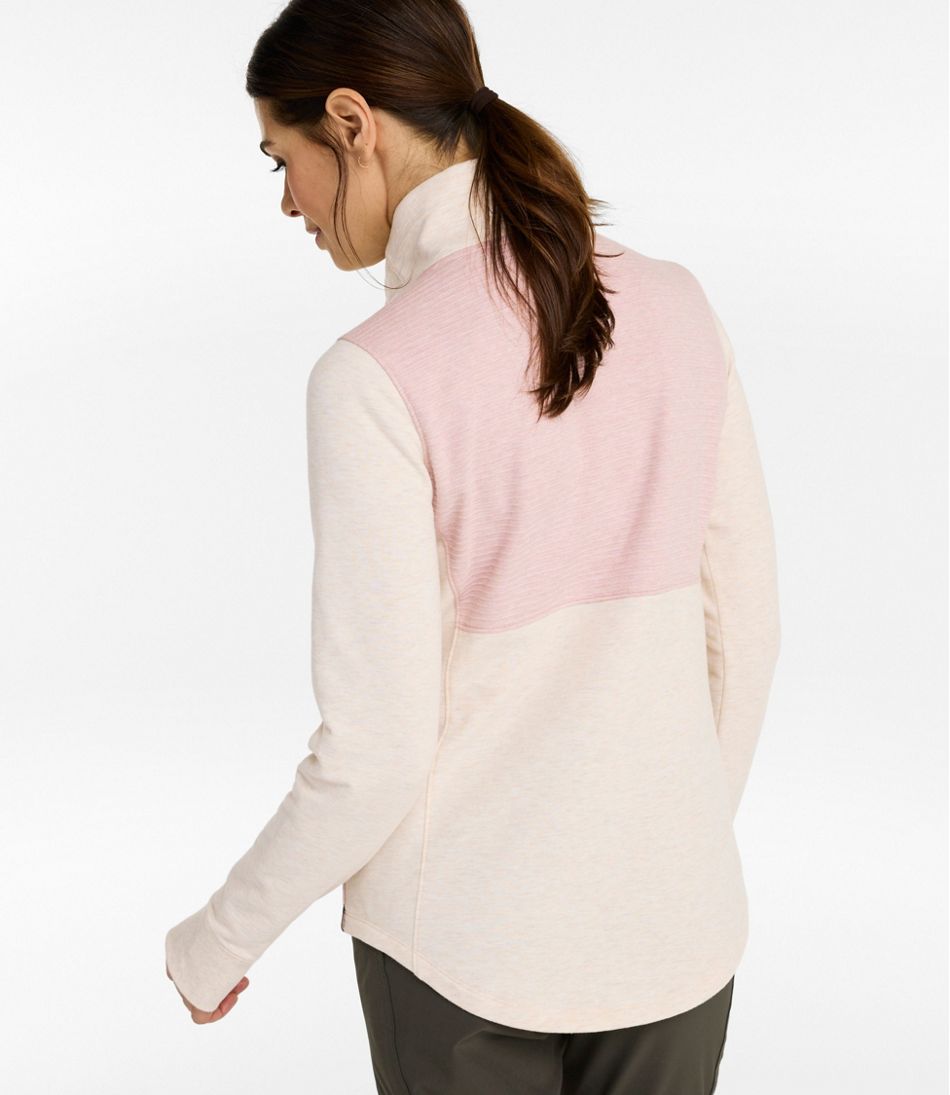 L.L.BeanWomen's Bean's Cozy Mixed Knits Pullover, Colorblock