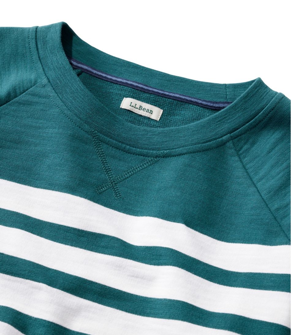 L.L.BeanWomen's Peaks Island Crewneck, Stripe
